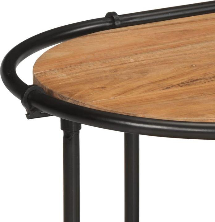 Image du produit VidaXL Armoire TV Lowboard Armoire TV Table de télévision en bois massif acacia (100 x 42 x 40 cm)