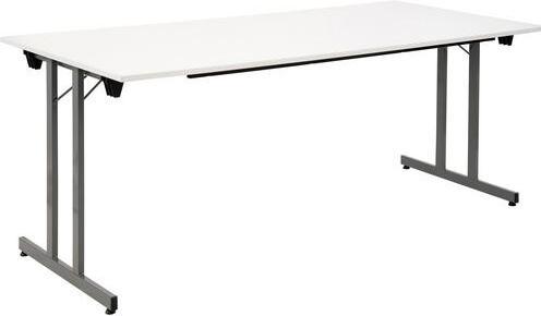 Image du produit Sodematub Table polyvalente gris clair, alu rectangulaire, tube carré alu, 120,0 x 60,0 x 74,0 cm (180 x 80 x 74 cm)