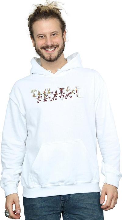 Immagine prodotto Looney Tunes Wile E Coyote Colour Code Felpa con Cappuccio Uomo (XXL)