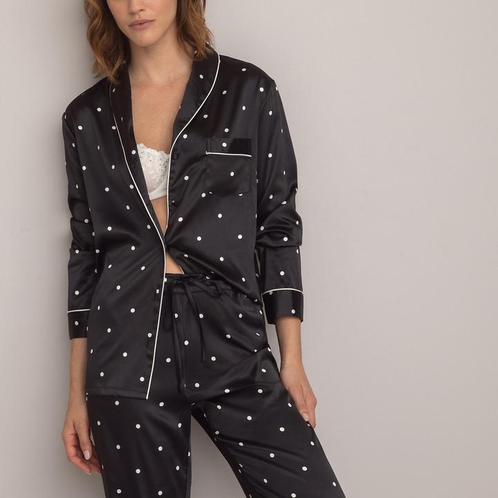 Produktbild La Redoute Collections Pyjama aus Satin (48)