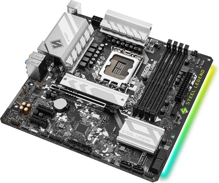 Immagine prodotto AsRock B660M Steel Legend (LGA 1700, Intel B660, mATX)