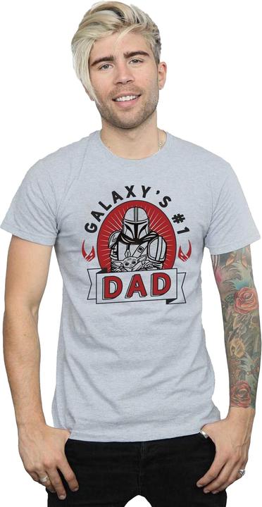 Immagine prodotto Star Wars Galaxy's #1 Dad Maglietta Uomo (5XL)