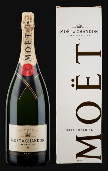 Actual product image Moët & Chandon Champagne Imperial brut case (1 x 150 cl)