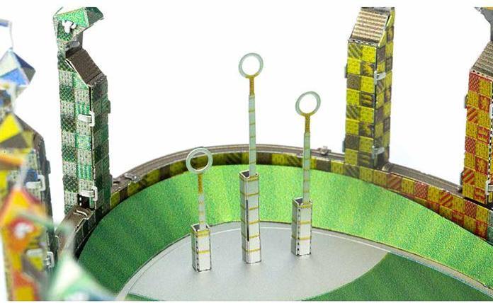 Image du produit Metal Earth Harry Potter Quidditch Pitch