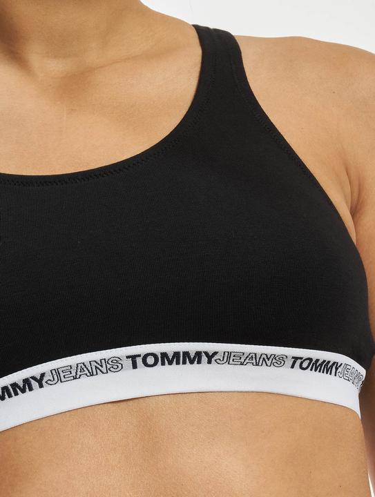 Actual product image Tommy Hilfiger Ladies Unlined Bralette Bra, Black, S (S)