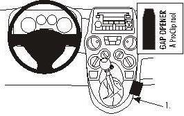 Actual product image Brodit 853494 Car mount Fiat Panda