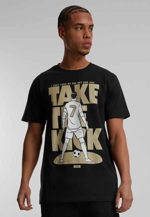 Produktbild Merchcode Footballs Coming Home Take the Kick Tee - 139861 (4XL)