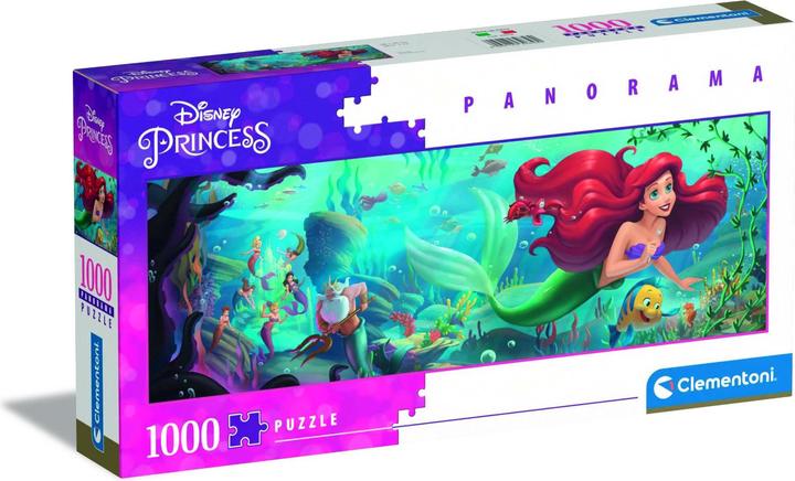 Produktbild Clementoni Panoramapuzzle Disney Prinses, 1000 Teile (1000 Teile)