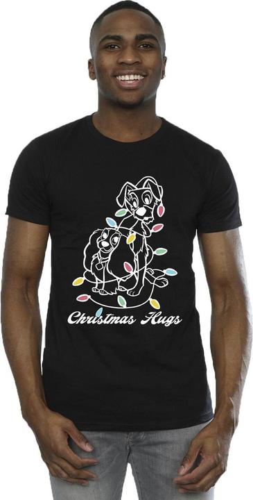 Produktbild Disney Lady And The Trump Christmas Hugs TShirt (L)