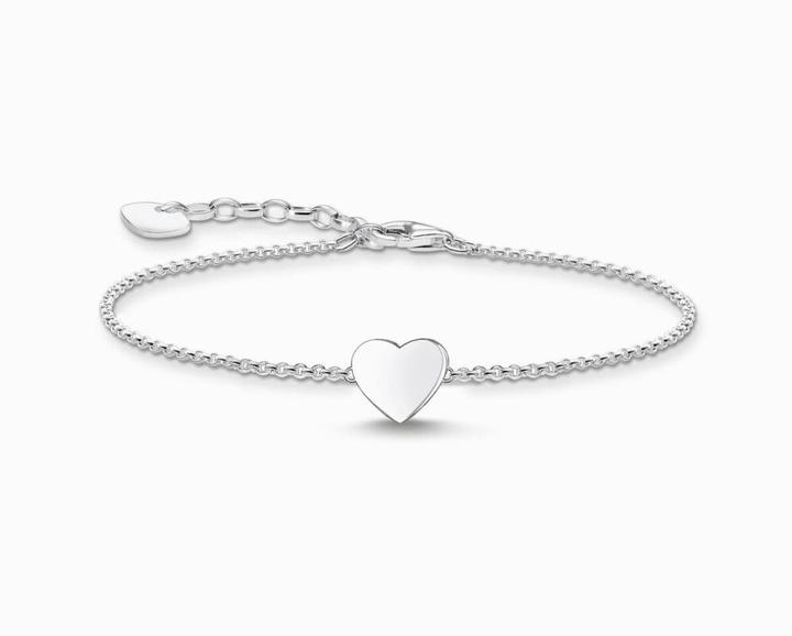Produktbild Thomas Sabo Herz Armband Silber (19 cm, 925 Sterlingsilber)