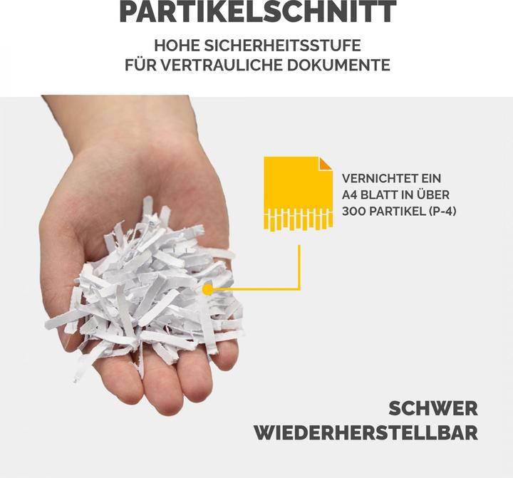 Immagine prodotto Fellowes Distruggidocumenti Powershred LX45 P-4, 8 pagine (Taglio delle particelle)