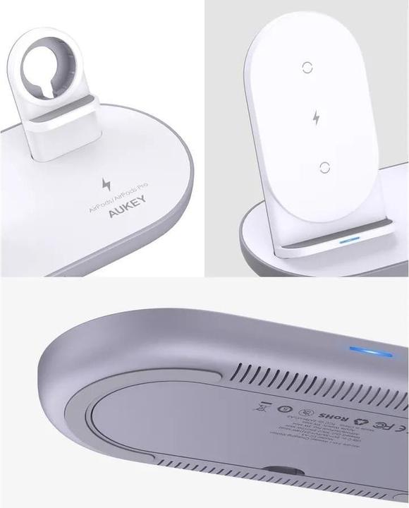 Image du produit Aukey Station de charge Aircore 3 en 1 LC-A3 (15 W)