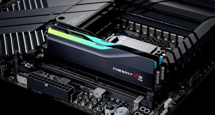 Produktbild G.Skill Trident Z5 RGB (2 x 32GB, 6400 MHz, DDR5-RAM, DIMM)