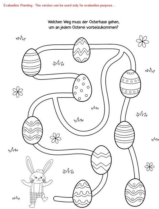 Produktbild Mein Rätsel-Mal-Spass Ostern