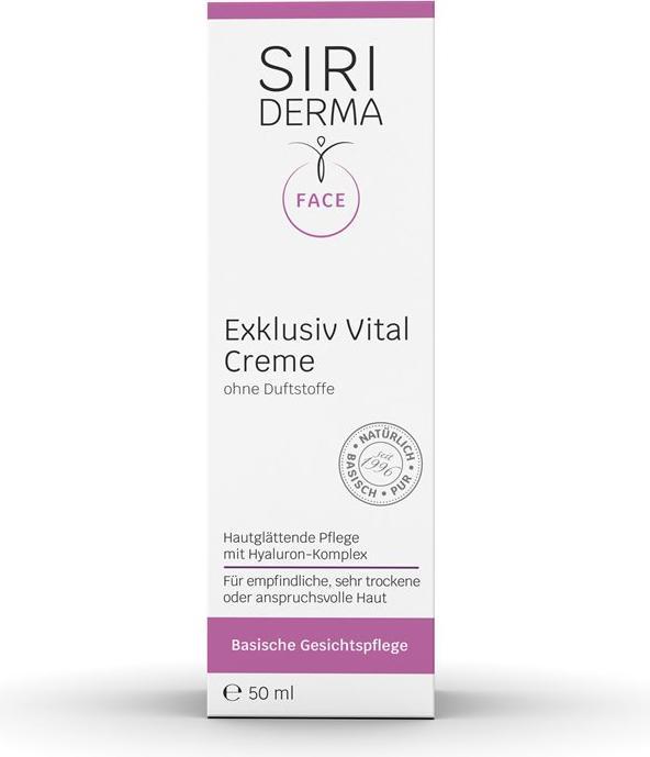 Actual product image Siriderma Skin cream Exclusiv-Vital without fragrances (50 ml, 24h cream)
