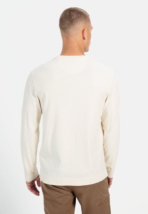 Actual product image Camel Active Long sleeve henley made from organic cotton (L)