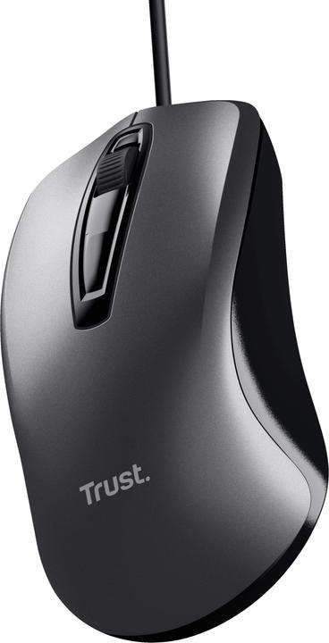 Produktbild Trust Carve Maus USB Typ-A Optisch 1200 DPI Beidhändig (Kabelgebunden)
