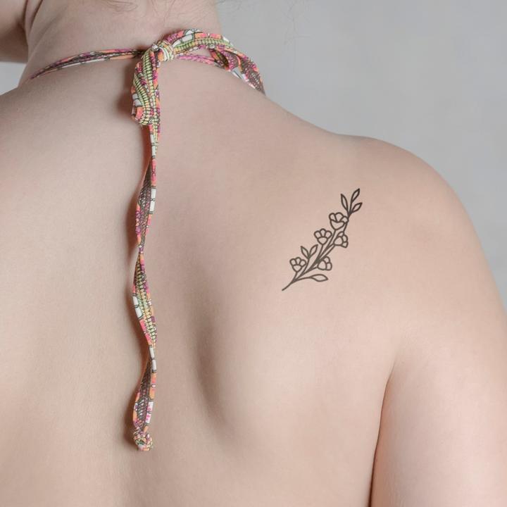 Image du produit minink Tatouage temporaire - Myosotis