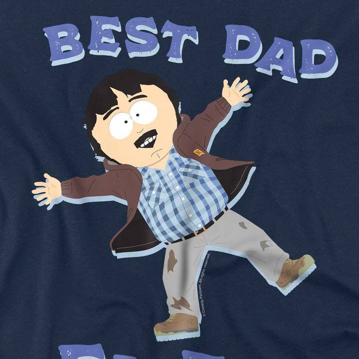 Immagine prodotto Ubisoft Best Dad Ever Maglietta Festa del Papà Randy Marsh Uomo (XL)