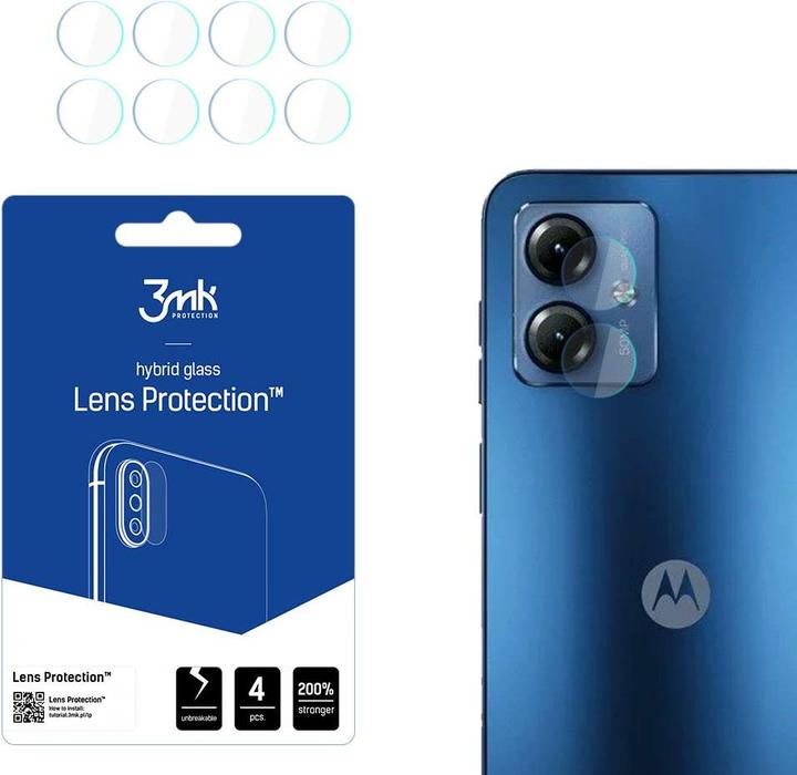 Image du produit 3MK Lens Protect Motorola Moto G14 Ochrona na obiektyw aparatu 4szt (1 pièce(s), Motorola Moto G14)
