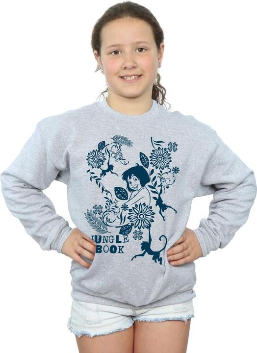 Image du produit Disney - Sweat THE JUGLE BOOK MOWGLI TALE - Fille (152, 158)