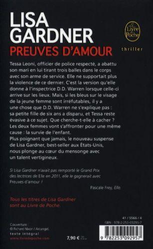 Produktbild Preuves d'amour (Französisch, Lisa Gardner, 2015)
