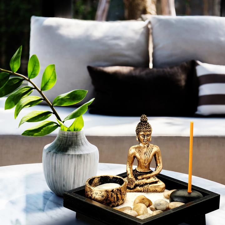 Immagine prodotto Relaxdays Giardino Zen da Tavolo, Buddha