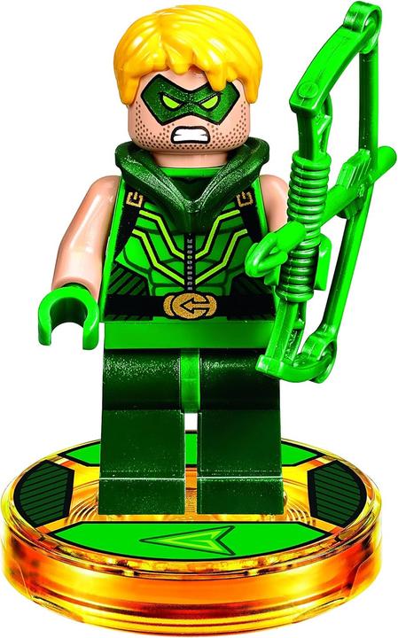 Actual product image LEGO Green Arrow figure (LEGO DC, LEGO Dimensions)
