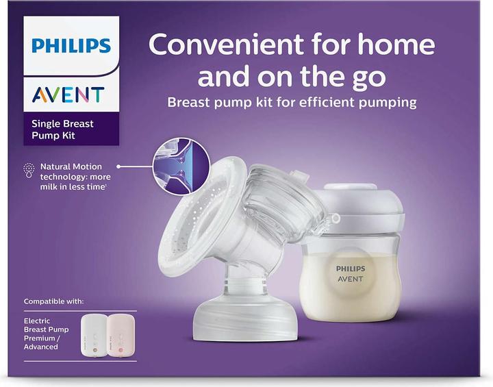 Actual product image Philips Avent Single Breast Pump Kit SCF337/01 Breast Pump Kit