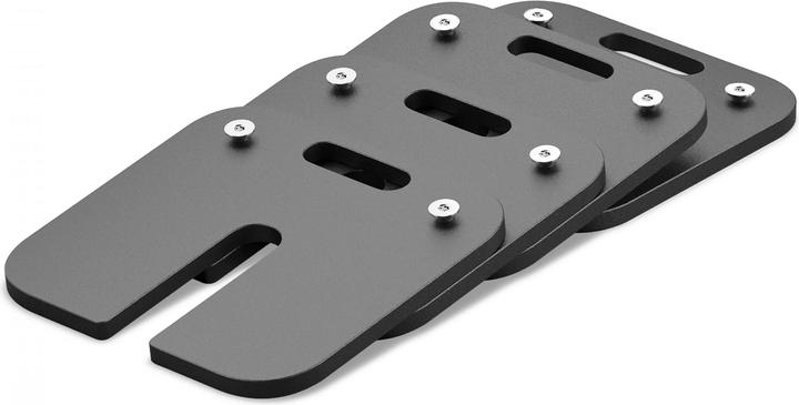 Actual product image Zipro Additional weight 4x 2 kg for dumbbells with adjustable SQUARE load