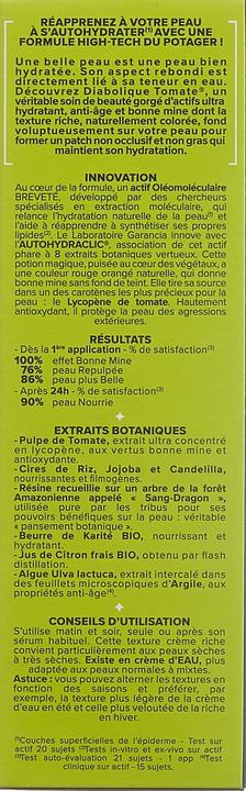 Produktbild Garancia Diabolique Tomate Riche (30 ml, 24h Creme)