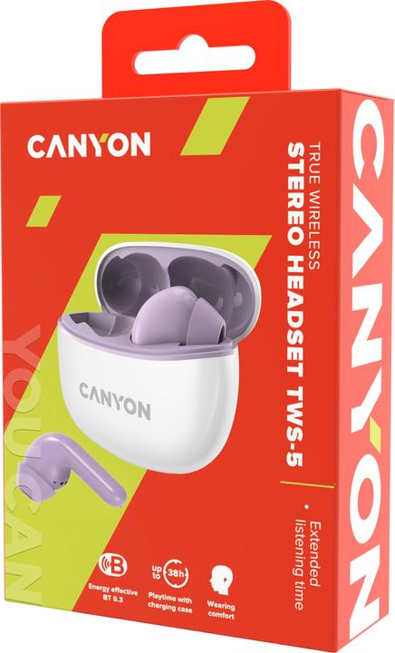 Produktbild Canyon TWS-5 (keine Geräuschunterdrückung, 7.50 h, Kabellos)