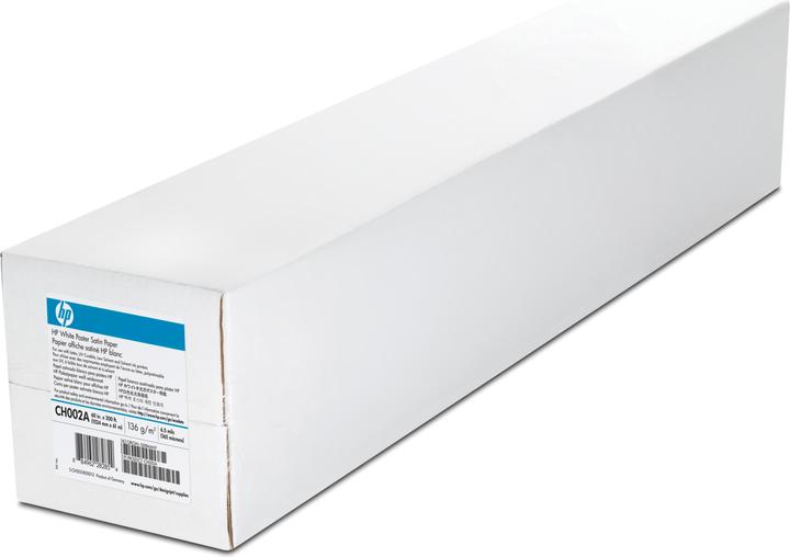 Produktbild HP Satin Poster Paper 60inch DesignJet L25500 (136 g/m², 6100 cm, 152.40 cm)