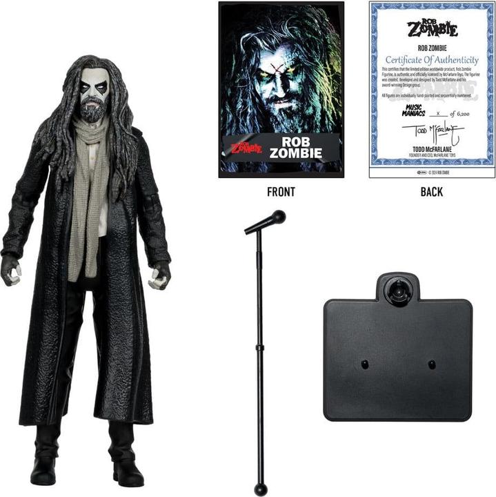 Produktbild McFarlane Metal Music Maniacs Actionfigur Wave 2 Rob Zombie 15 cm