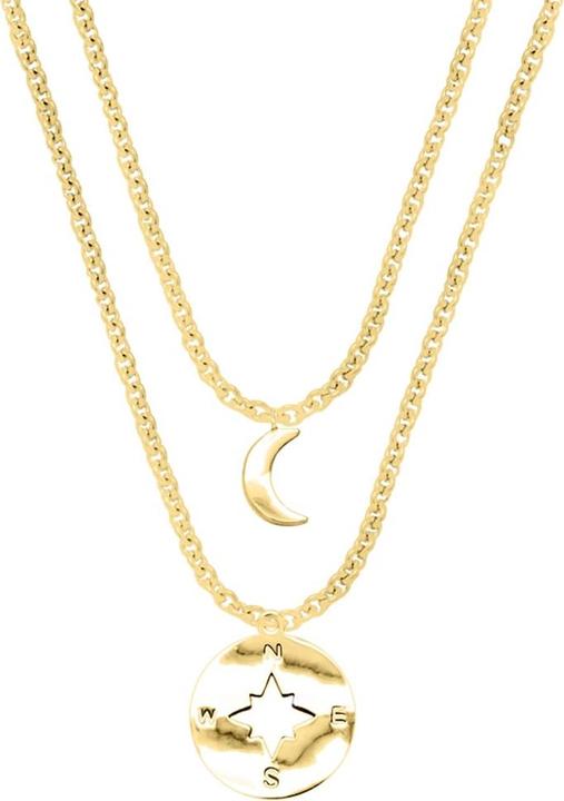 Image du produit Candy Collier Thalius, argent sterling 925, plaqué or (Plaqué or 18k, Argent sterling 925, 42 - 45 cm)