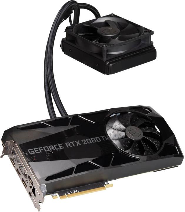Image du produit EVGA GeForce RTX 2080 Ti FTW3 Ultra Hybride (11 Go)