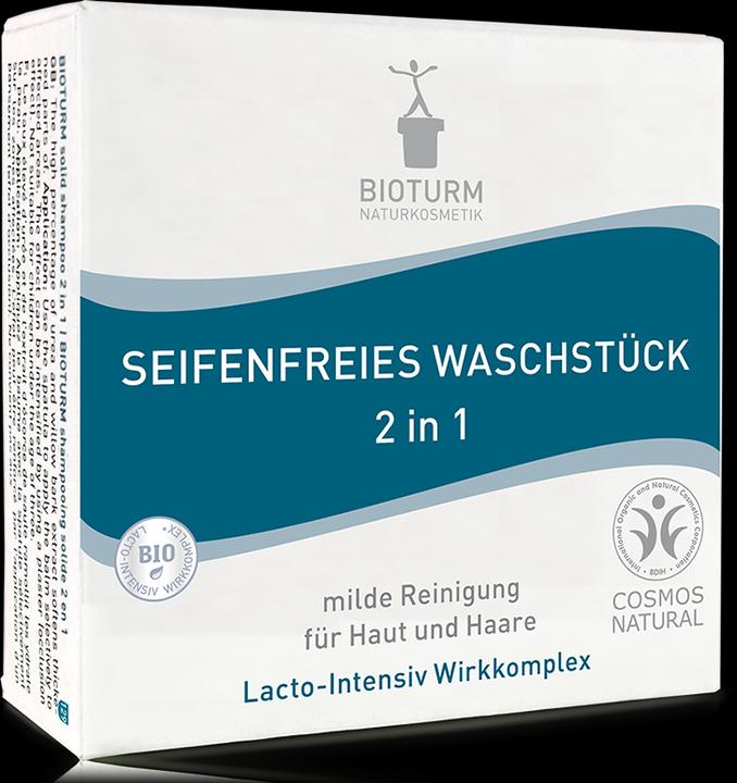 Bioturm Seifenfreies Waschstück 2 in 1 (Hartseife)
