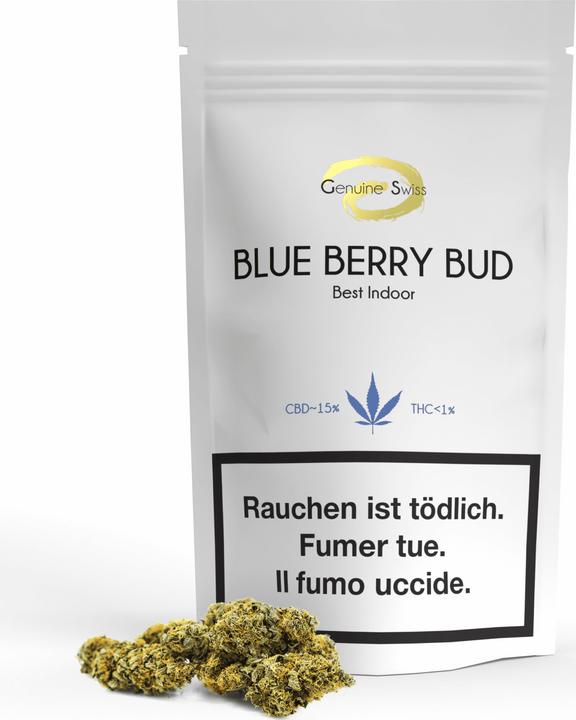 Image du produit Genuine Swiss Blue Berry Bud (10 g, Intérieur)