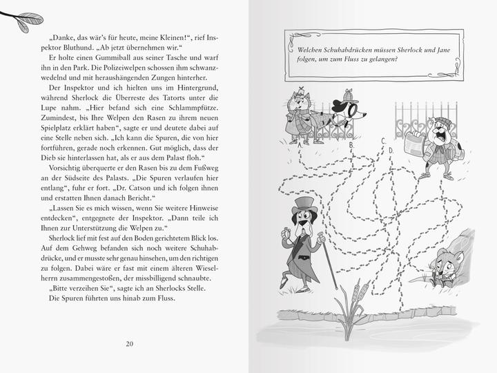 Produktbild Ravensburger Meisterdetektiv Sherlock Bones. Ein spannender Rätselkrimi zum Mitraten, Band 2: Die verfluchte (Deutsch, John Bigwood, Sarah Heidelberger, Tim Collins, 2024)