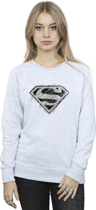 Produktbild Superman Logo Sketch Sweatshirt (L)
