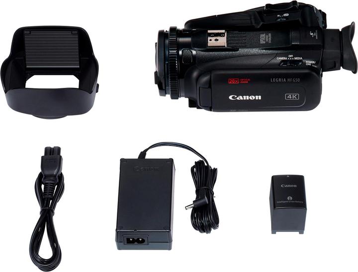 Actual product image Canon Legria HF G50 Camcorder (21.14 Mpx, 25p, 20 x)