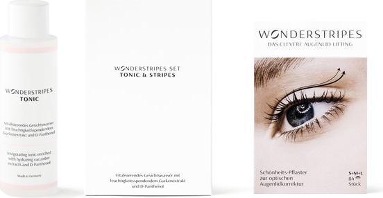 Actual product image Wonderstripes Beauty Tapes S+M+L inkl. Tonic
