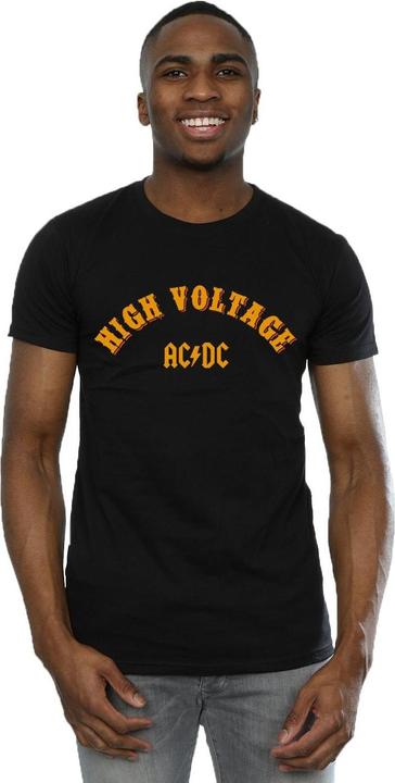 Actual product image AC/DC Mens High Voltage Collegiate T-Shirt (5XL)