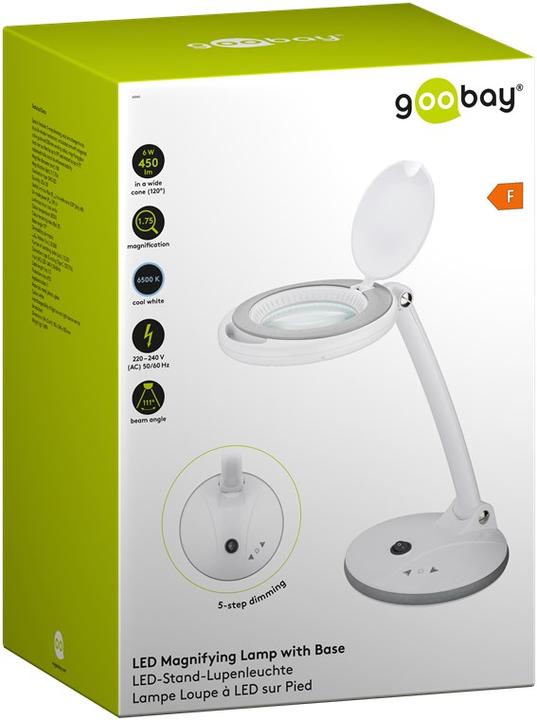 Produktbild Goobay LED-Stand-Lupenleuchte (450 lm)