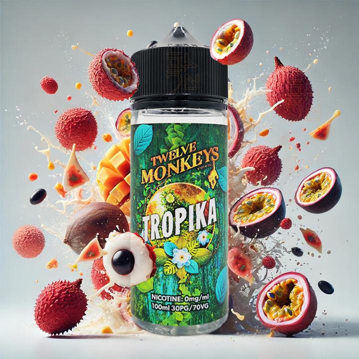 Image du produit Twelve Monkeys Tropika XL, 100ml (shortfill) (Fruit de la passion)