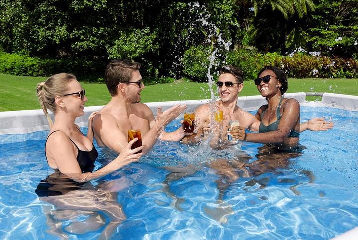 Image du produit Bestway Power Steel Frame Pool-Set 412 x 201 x 122 cm (412 x 201 x 122 cm)