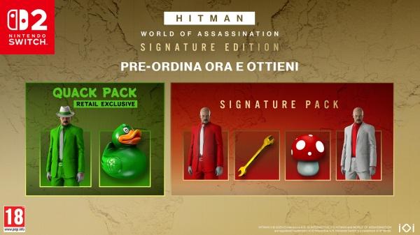 Immagine prodotto IOI HITMAN World of Assassination - Signature Edition (Switch 2, IT)