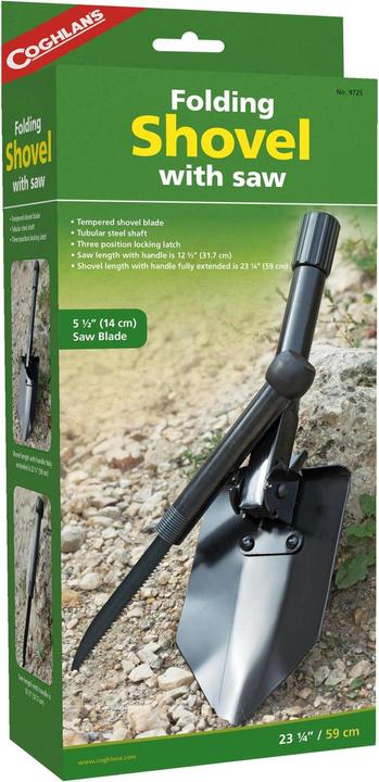 Actual product image Coghlan's Folding shovel with saw