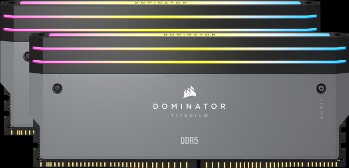 Produktbild Corsair DOMINATOR Titanium Light Enhancement Kit, 2-up config, Functional LEDs, Grey Heatsink, no DRAM ICs (RGB)