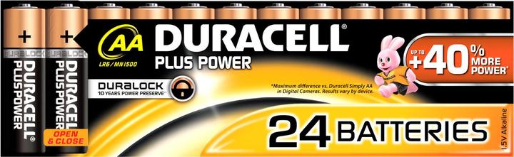 Immagine prodotto Duracell Plus AA 24 Pack (24 pz., AA, 2800 mAh)